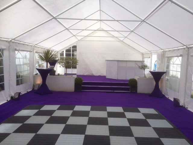 Party Tent and Dance Floor Hire